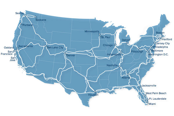 Comcast Cable Coverage Area